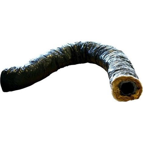 Conduit flexible Unelvent ecosoft isolation laine verre 25 mm (1/2)