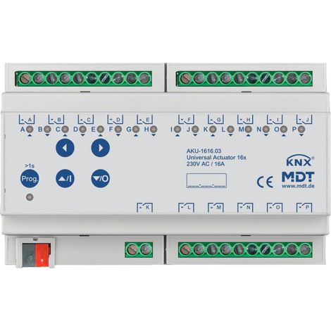 MDT UNIVERSALAKT. 16FACH 16A 230V (AKU-1616.03) (1/5)