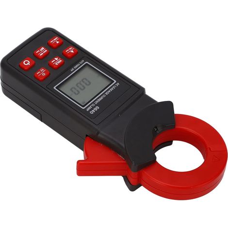 Pince Ampèremétrique Haute Précision, Testeur de Pince de Courant de Fuite AC Multifonctionnel avec Rétroéclairage et Communicateur, Petite Taille (1/5)