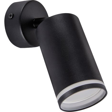 Applique nera IP20 orientabile Zula SPT GU10 35W Ideus 03996 (1/2)