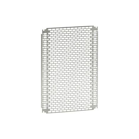 Plaque perforée Lina 25 pour coffret Atlantic, Atlantic Inox et Marina hauteur 700 x largeur 500 LEGRAND 036018 (1/2)