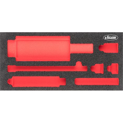 VIGOR Insert en mousse souple, vide V5058-L (1/3)