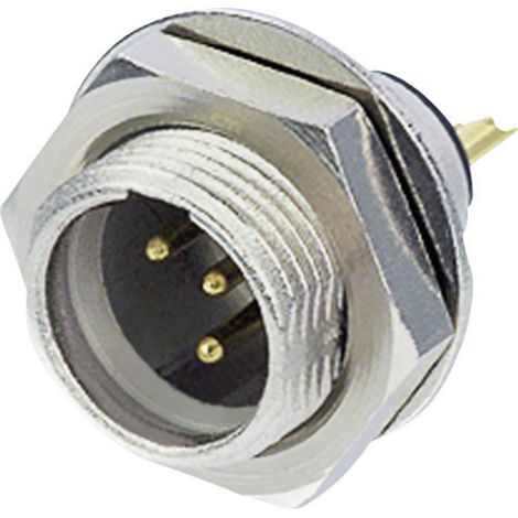 Rean AV RT5MPR Miniatur-XLR-Steckverbinder Stecker, Einbau vertikal Polzahl: 5  Silber 1 St.