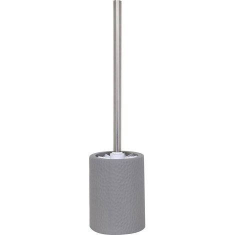 Bardusch-Brosse WC avec Support Céramique Fidji Gris
