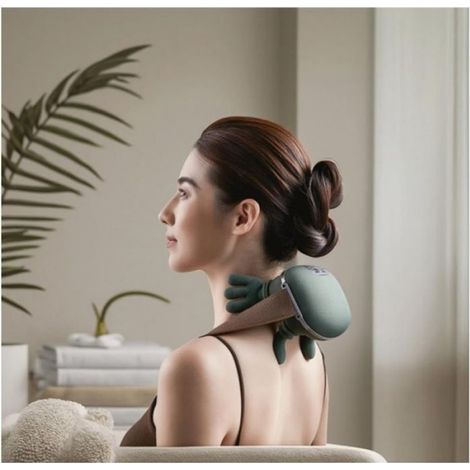Masseur Shiatsu - Sans Fil - 4D Bionique - Chauffant Double Zone - Pour Cou Et Dos - 1 Unite (1/5)