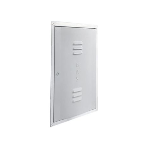 SPORTELLO PER PROTEZIONE CONTATORE GAS ZINCATO- cm 60x45x4,2 (HxLxP)- FERRA- pezzi 1