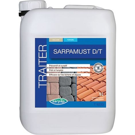 TRAITEMENT SARPAMUST DEPOTS VERTS 5L SARPAP - 101015200006000