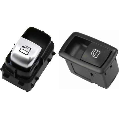 Commande de lève-vitre électrique compatible avec Mercedes-Benz W251 W169 (2006-2013) et commande de lève-vitre côté passager droit (partie supérieure) WHBYV (1/4)
