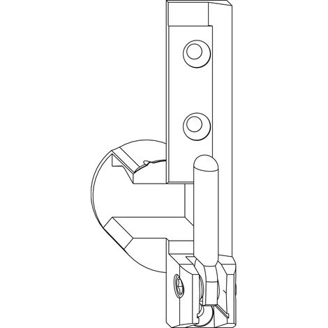 MACO Ecklager TO 12/20 links Silber 0 (1/2)
