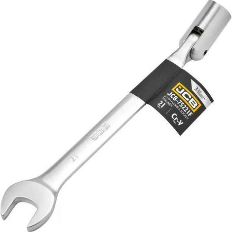 Llave de vaso con articulación 21mm