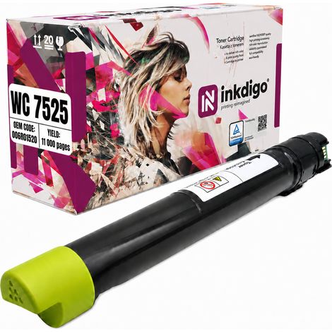 Inkdigo Toner 006R01520, kompatibel mit Xerox WorkCentre 7525, 7835i und 7970, TÜV-zertifiziert (1/5)
