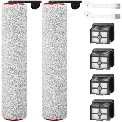 Kit de filtres pour aspirateur Dreame H12 Pro : 2 brosses rotatives, 4 filtres et 2 brosses de nettoyage. Compatible avec l'aspirateur eau et poussière Dreame H12.-AquaForge (1/4)