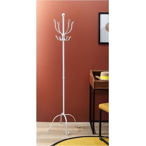 Portemanteau Vintage Metal Blanc (1/3)