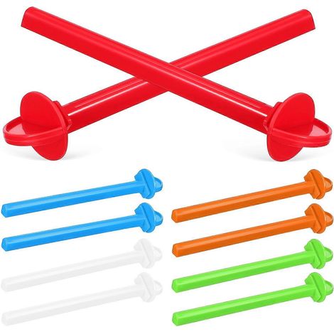 [KK] Lot de 10 perchoirs pour oiseaux, bâtonnets d'entraînement pour perroquets, perruches, pinsons et calopsittes, 16 x 2,8 x 2,8 cm