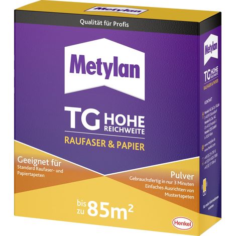 Metylan TG Haute Capacite Papier ingrain et Poudre de papier 500 g (1/5)