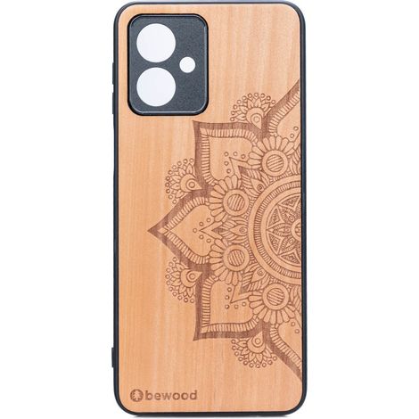 Custodia in legno Bewood per Motorola G54 5G Apple Mandala (1/2)