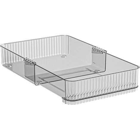 Organiseur de tiroir à ustensiles Organisateur bureau – Organisateurs bureau, bacs rangement multifonctionnels pour cuisine, chambre coucher, salle bain Large - (1/5)