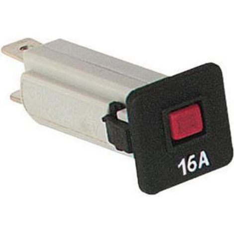 Fusible Automatique - 16 A - 250 V AC - Protection Surcharge Court-Circuit - 1 Pièce (1/2)
