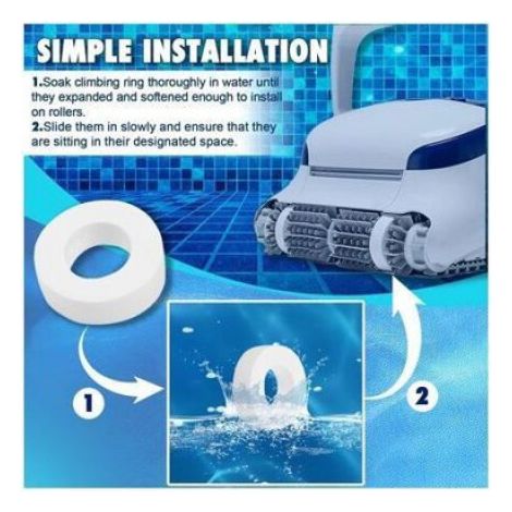 Anneau mousqueton de remplacement Maytronics Dolphin 6101611 – Compatible M200/M400/M500 (1/5)