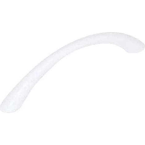 Maniglia Laccata Bianco Asse Mm.128 (1/2)