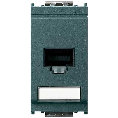 16359.6 Enchufe RJ45 Netsafe Cat6 UTP 110 Gris Idea