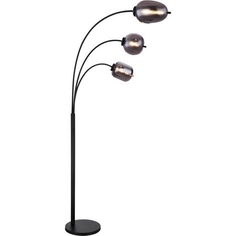 Globo - lámpara de mesa - BLACKY - negro - vidrio - lámpara de
