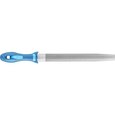 PFERD TOOLS Werkstattfeile mit Heft Halbrund-Spitz 300mm Hieb 3 für Feinbearbeitung, Schlichten (1/4)