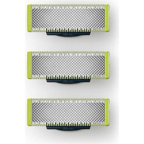 Trimec – Lames de rechange pour rasoir Philips OneBlade – Technologie OneBlade électrique – Vitesse de coupe 200 mouvements/seconde – Remplacement tous les 4 mois (1/5)