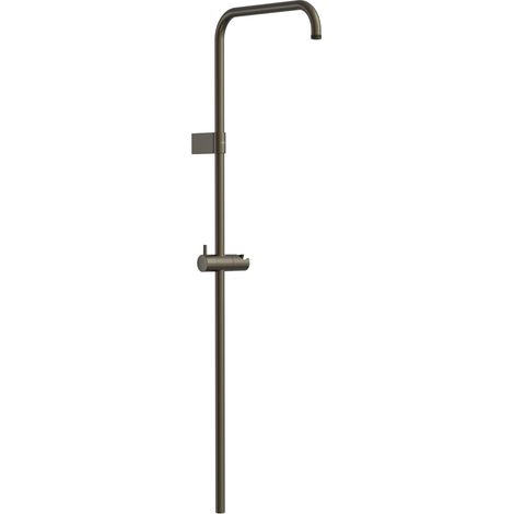 TRES 03463501KMB OVER-WALL Barra de Ducha Larga Adaptable a Grifo Termostático Mural con Conexión Compatible Color Negro Bronce - ref: 03463501KMB
