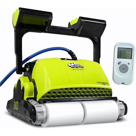 Dolphin Supreme M5 Bio-Suction Timer Active Gyro Digital con Radiocomando - Robot Elettrico Pulitore per Piscine Biologiche & Naturali fino a 15 Mt - Rivestimento in Ceramica - MY2025 (1/5)
