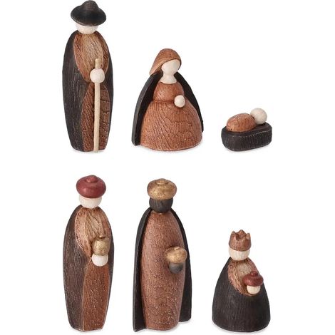 Set Nativität Rory rot, 6-teilig (1/3)