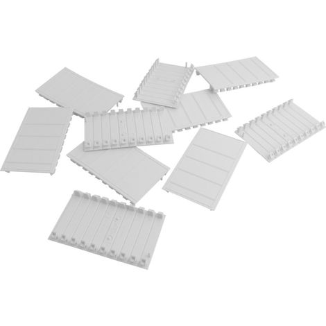 MASCHERA MODULARE 5 COPERTURA MODULARE PER QUADRO ELETTRICO 10 PZ. (1/3)