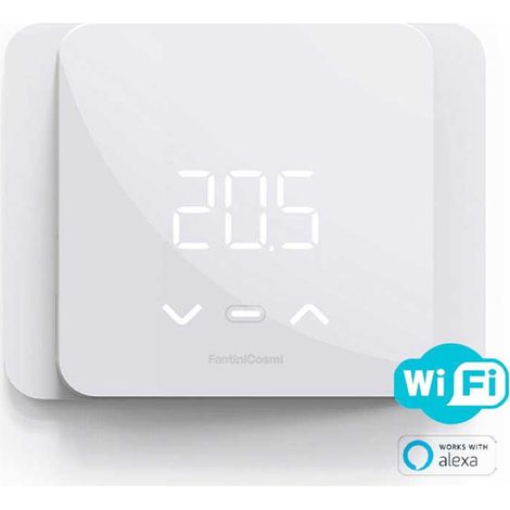 Fantini Cosmi C800WIFIR Cronotermostato WiFi per montaggio a parete o incasso