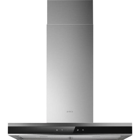 Elica PRF0167315 Cappa Aspirante a Parete Classe A Nero Acciaio Inossidabile