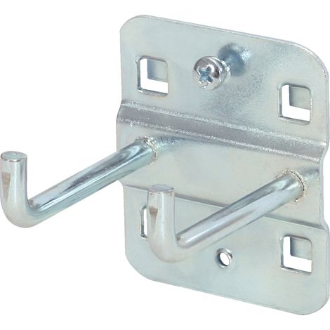 KS Tools Doppelter Werkzeughalter mit senkrechtem Hakenende, Ø 6 mm, 50mm