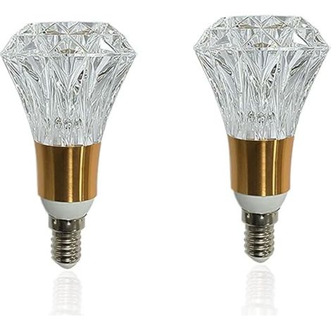 Ampoules LED E14 5W 3000K Blanc chaud, Lampe LED E14, Ampoules LED style Edison, Lampe LED 85-265V, suspension, cuisine, bureau (B009) (1/5)