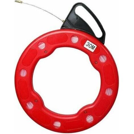 Tire-fil Aiguille d'électricien Tire-fil Fibre de verre Ø 4mm 30M (1/5)