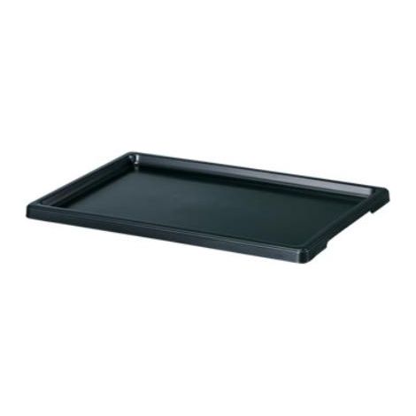 Sottovaso Giapponese in plastica a bordo arrotondato per bonsai 23,5x16x1 cm - A8