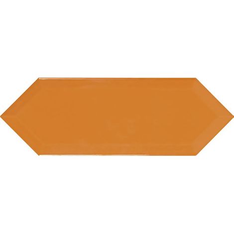 Carrelage hexagonal Plato orange Brillant 10x30 cm (1/2)