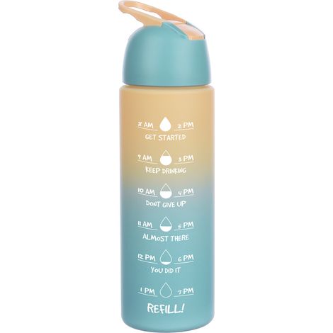 Florina Morella Plastikflasche 700 ml blau