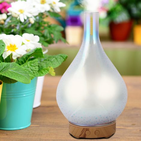 100 ml Ultraschall-Aromatherapie-Luftbefeuchter mit LED-Nachtlicht (EU-Stecker) (1/5)