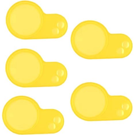 Adatto per pellicole protettive per display LCD impermeabili e antigraffio (confezione da 5), compatibili con il monopattino elettrico Kaboo M4 (giallo).