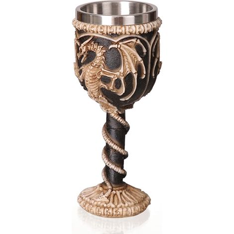 Boccale da birra in acciaio inox Epic Dragon House da 200 ml