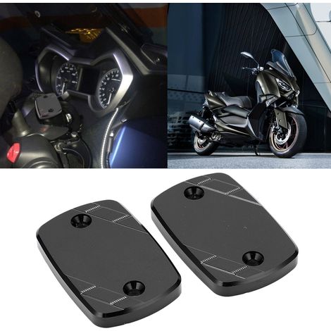 Cache de pompe de frein avant pour moto Yamaha XMAX 125 250 300 400 (noir) (1/5)