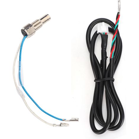 Modification automobile : jauge de température d'huile à LED 7 couleurs de 52 mm (2 pouces) avec aiguille et capteur (1/5)