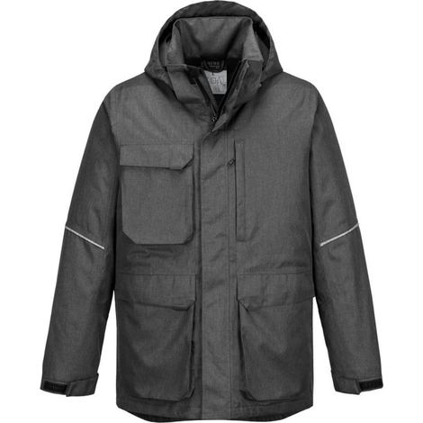 Parka Kx3 Couleur : Gris Marl Taille L - Portwest (1/2)