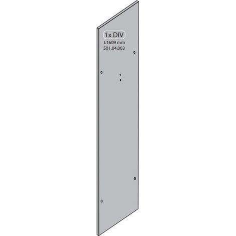 R 1xDIV L1609 mm S01.04.003 X ARMADIO SPORCO PULITO RESINA 1 ANTA 175X59X39 KIT- 1,0 pz