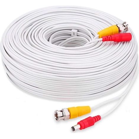 Cavo Da 30 Metri Per Telecamere Audio Video Ahd 1080P RCA BNC E Alimentazione