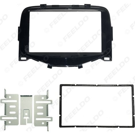 Compatible with Toyota Aygo, Peugeot 108 and Citroën C1 (2014): dual chip audio modification frame, 2DIN speaker panel (1/5)