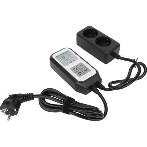 Prise connectée Tuya EOP20 pour la maison connectée - Contrôle de température à distance via application et minuterie, norme européenne 100-250 V (1/5)